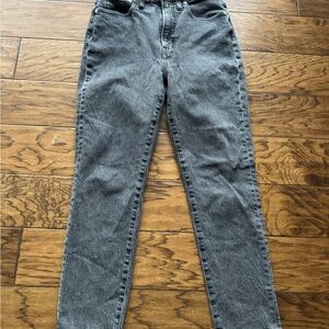 Madewell High Rise Gray Women's Jeans